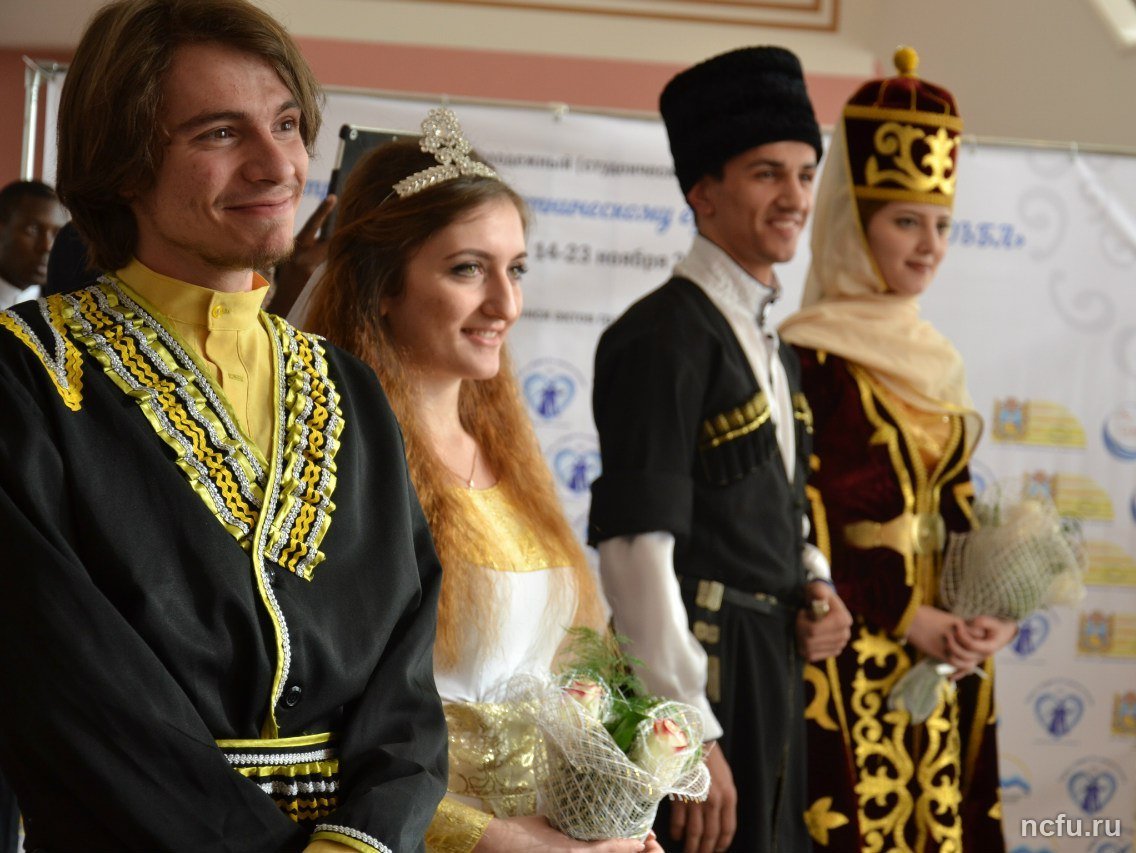 В СКФУ отгуляли этно-свадьбу