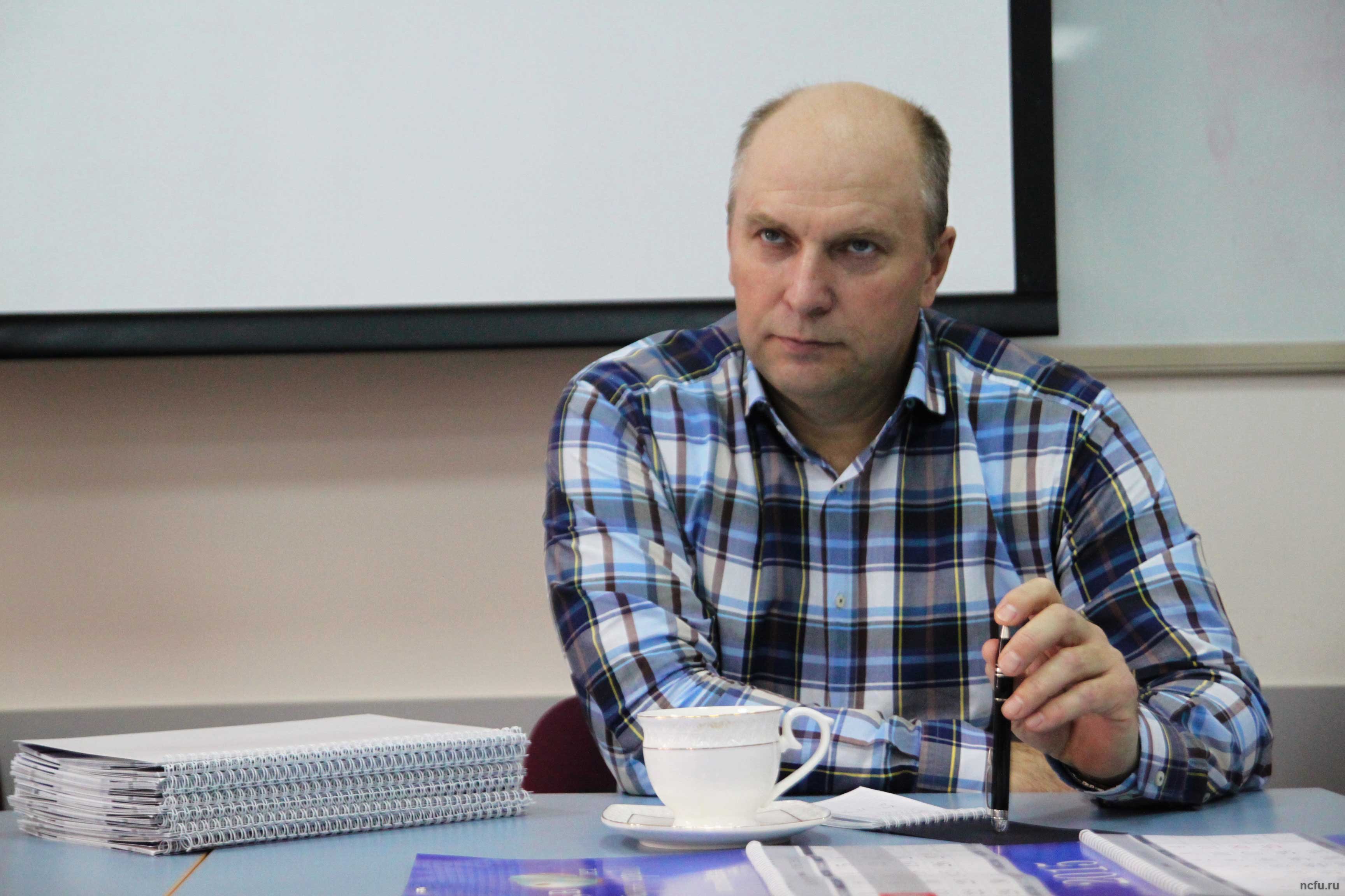 Гендиректор медиахолдинга «АТВ» Валерий Голубовский в гостях у журналистов