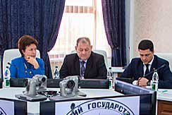 Алина Левитская приняла участие в Совете ректоров вузов СКФО