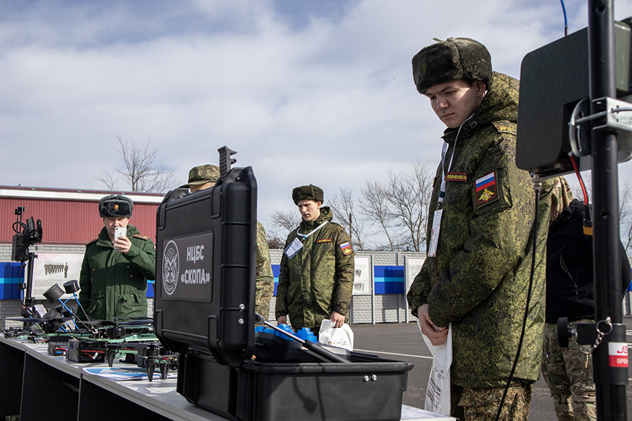 Представители военного учебного центра при Северо-Кавказском федерал (2).JPG