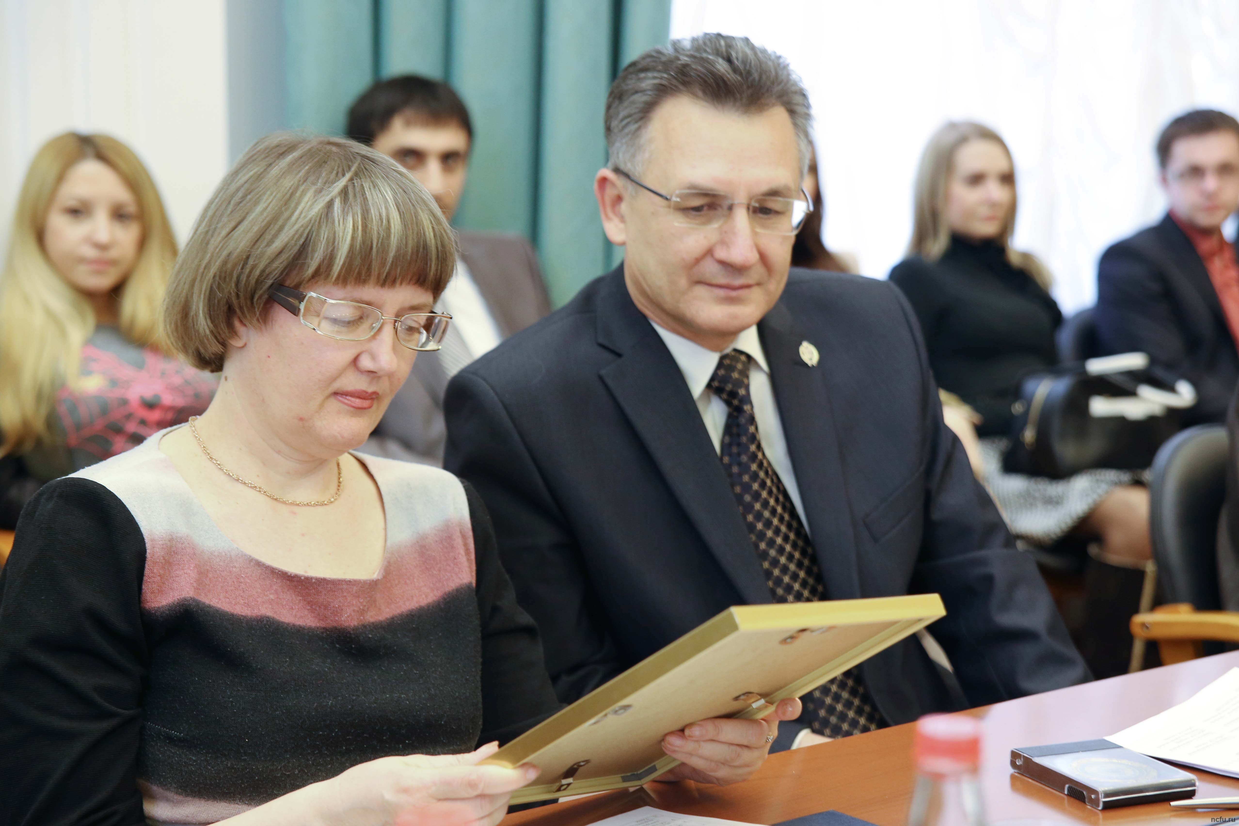 Победители принимали поздравления