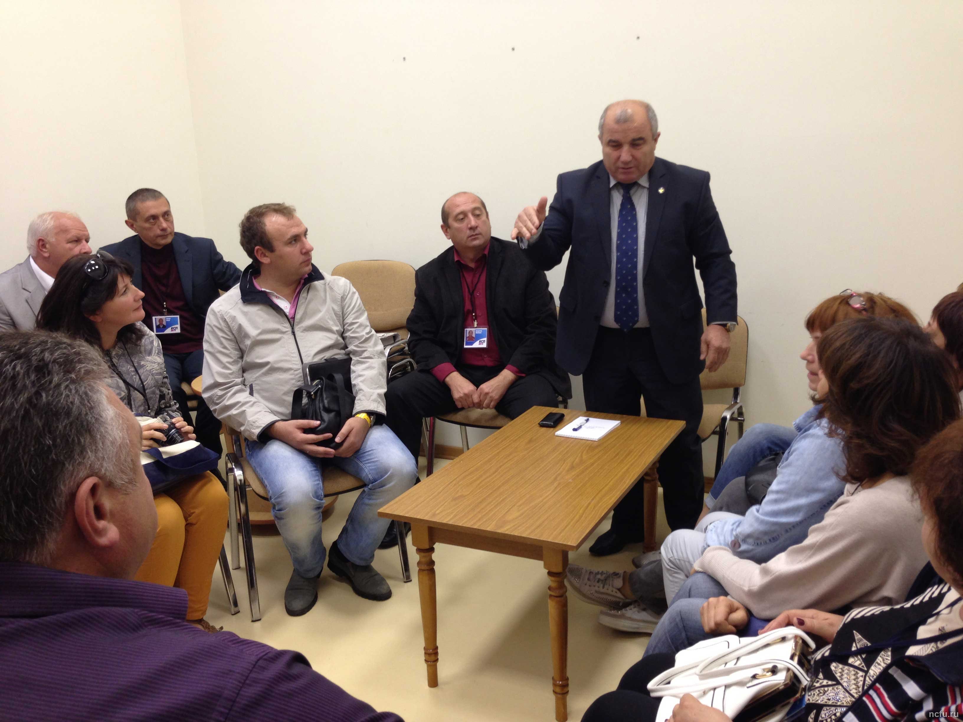 Делегация ППО работников СКФУ приняла участие во Всероссийском семинаре-совещании