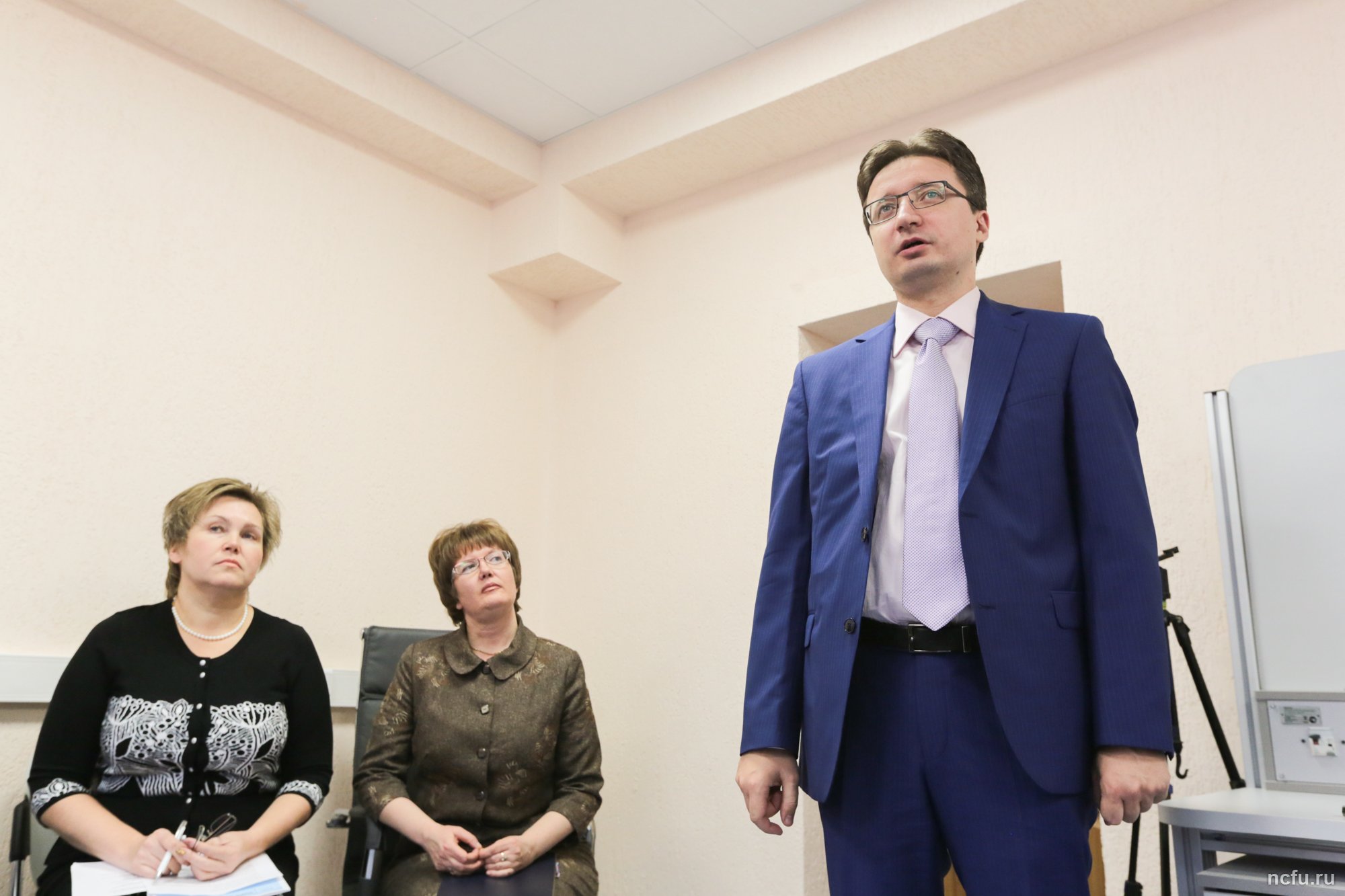 В СКФУ прошла презентация полноразмерного робота