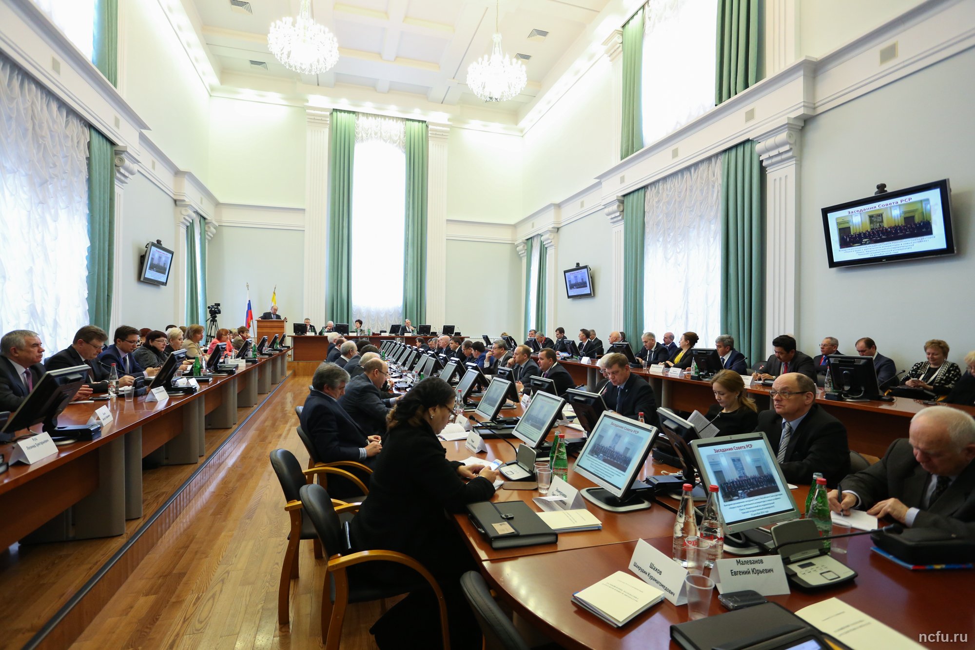 В СКФУ прошло выездное заседание совета Российского Союза ректоров