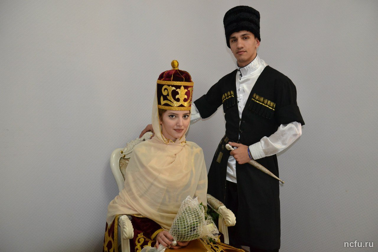 В СКФУ отгуляли этно-свадьбу