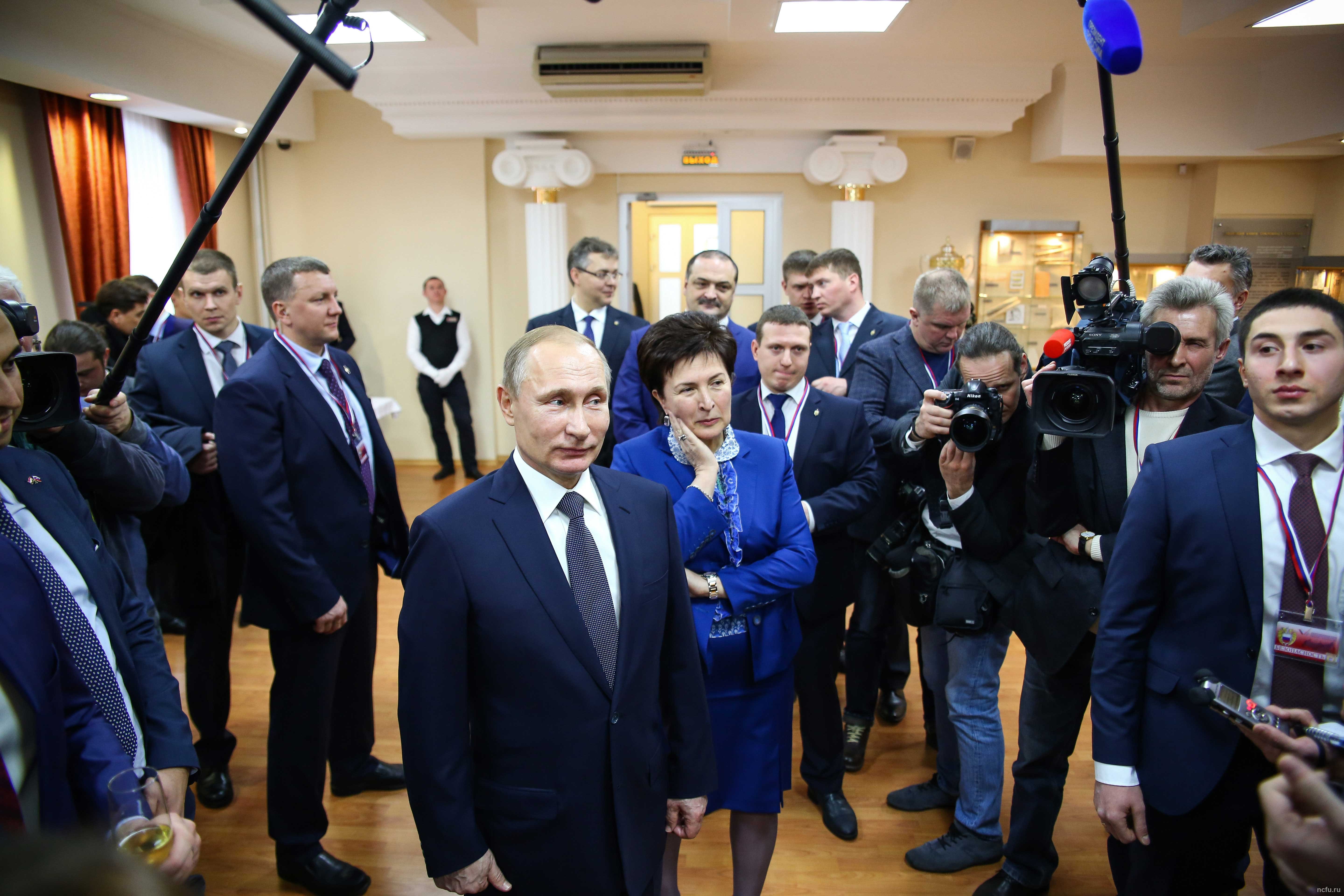 Владимир Путин поздравил студентов СКФУ с Днём Татьяны
