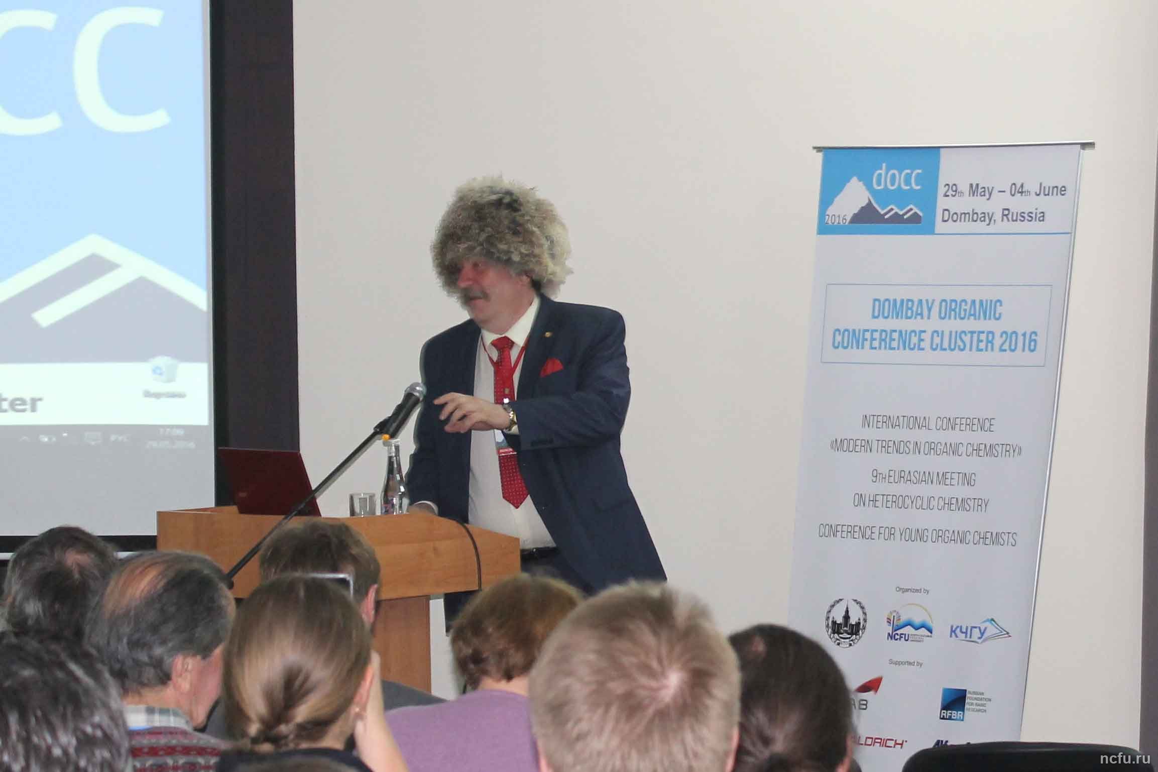 Международная конференция «Dombay Organic Conference Cluster DOCC-2016» собрала ведущих химиков мира