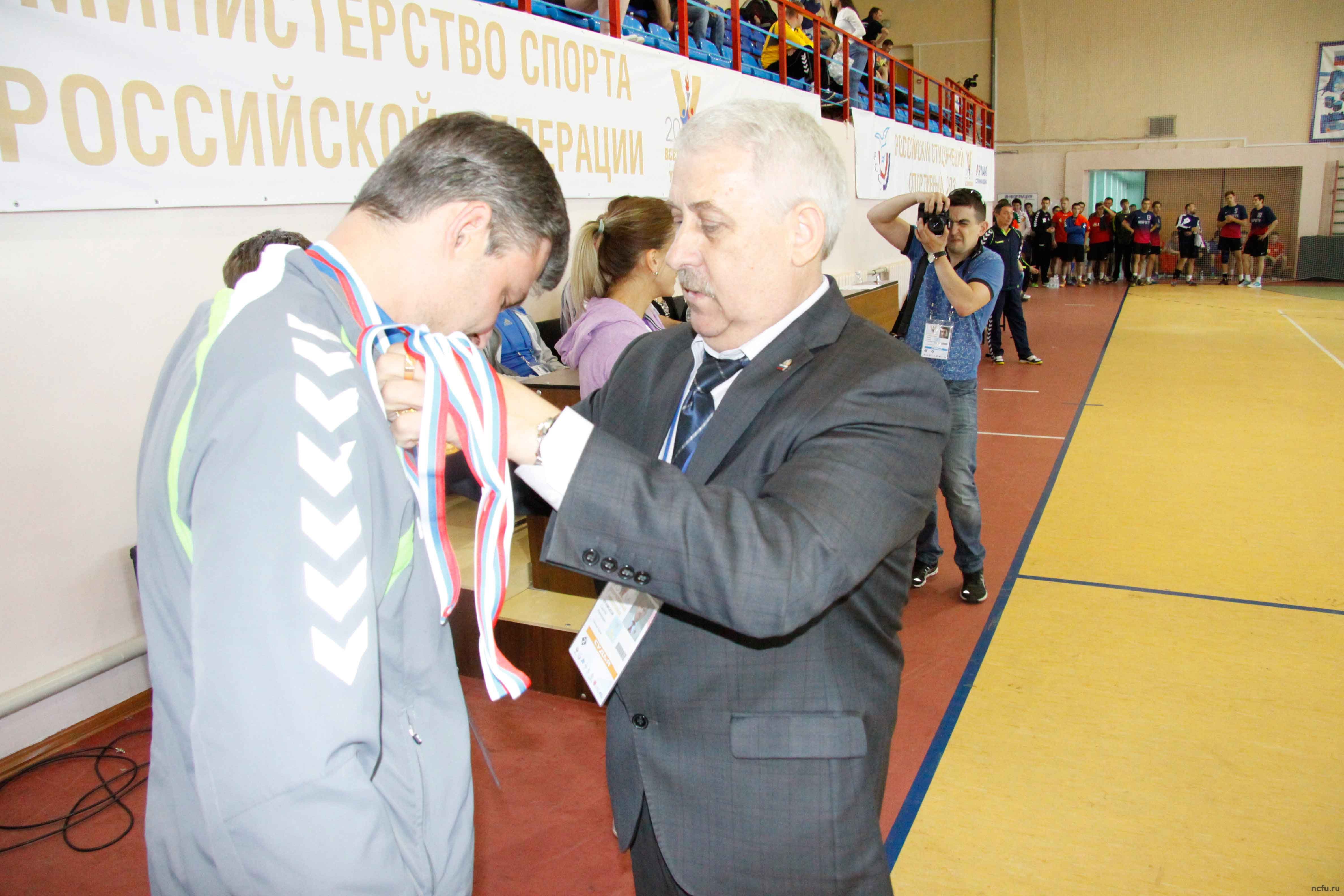 Сборная СКФУ по гандболу – чемпион Всероссийской летней универсиады