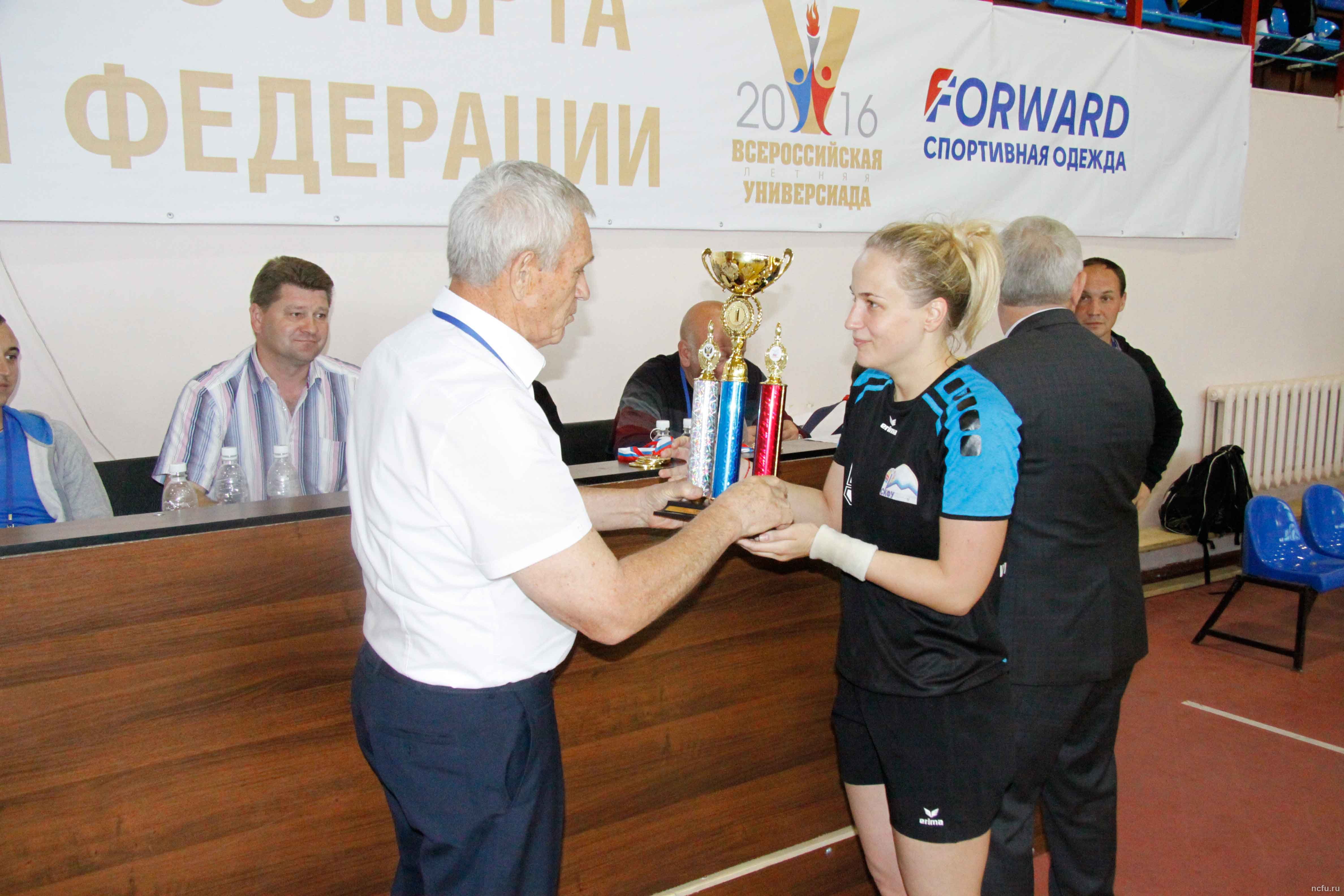 Сборная СКФУ по гандболу – чемпион Всероссийской летней универсиады