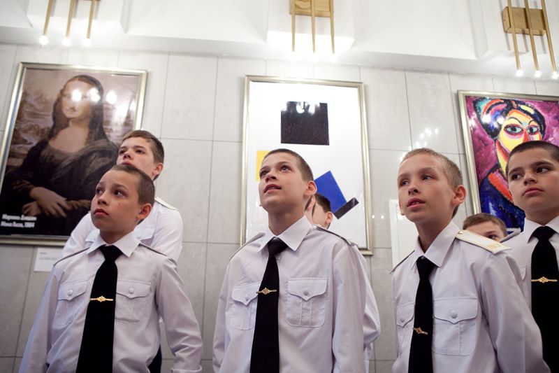 Кадеты получили бессрочные абонементы в Научную библиотеку