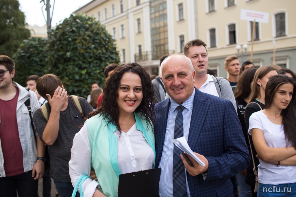 Тысячи первокурсников поклялись преумножать интеллектуальный потенциал СКФУ