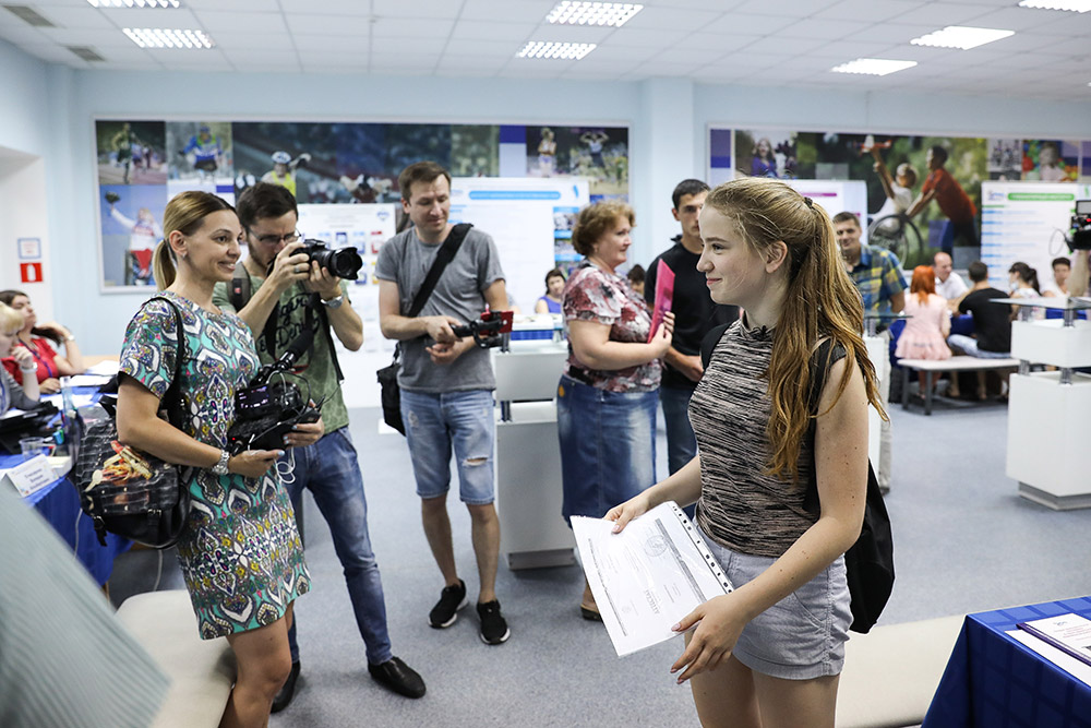 Дарина Пачгина подала документы на поступление в СКФУ