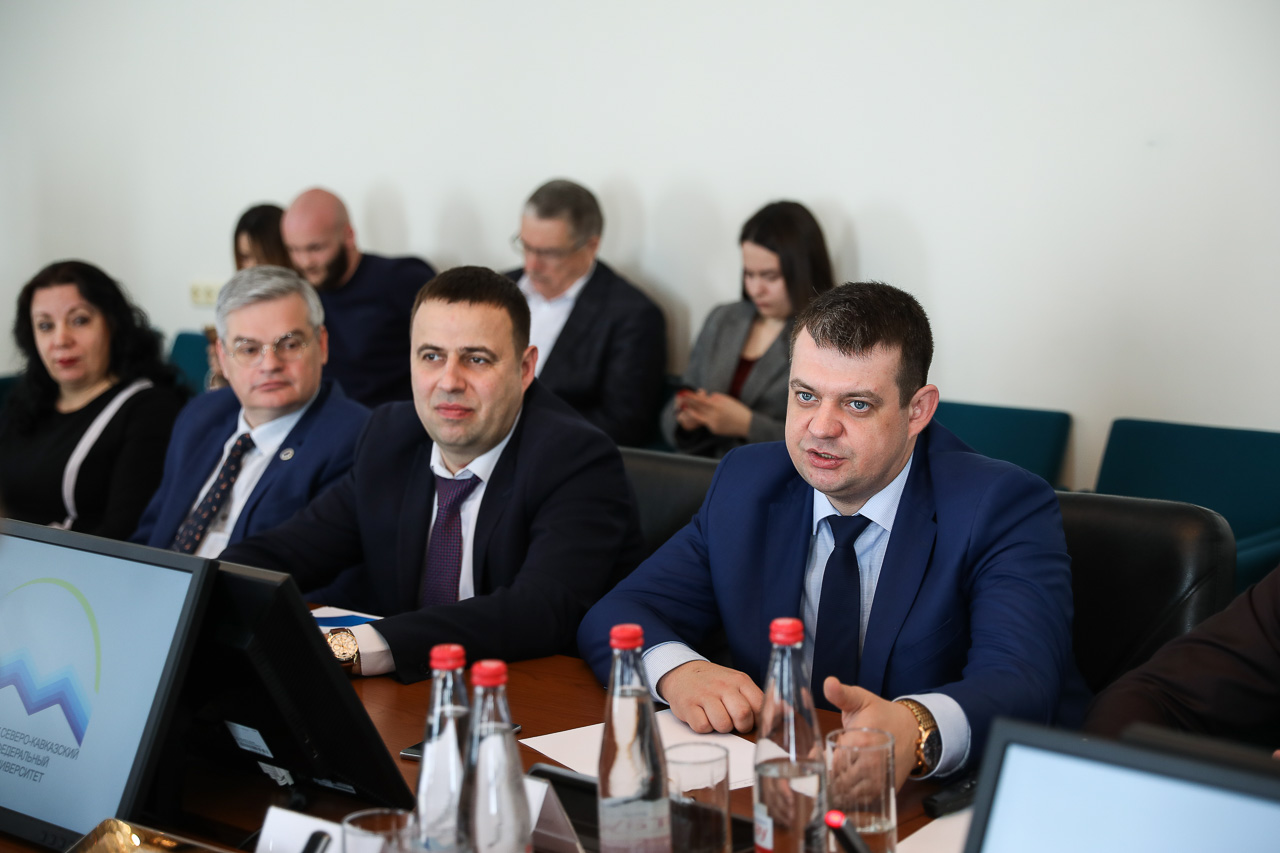 Рабочая встреча  представителей научного дивизиона корпорации по атомной энергии «Росатом» с сотрудниками высших учебных заведений Ставропольского края