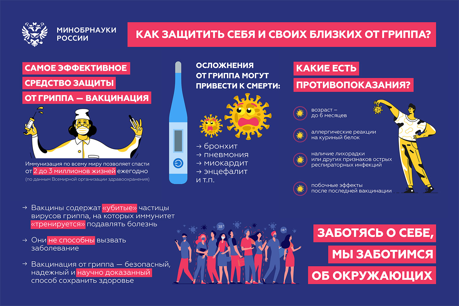 В СКФУ продолжается вакцинация от гриппа