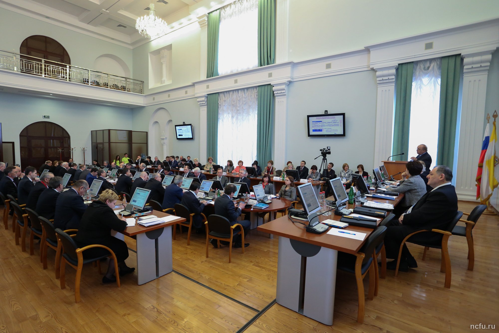 В СКФУ прошло выездное заседание совета Российского Союза ректоров